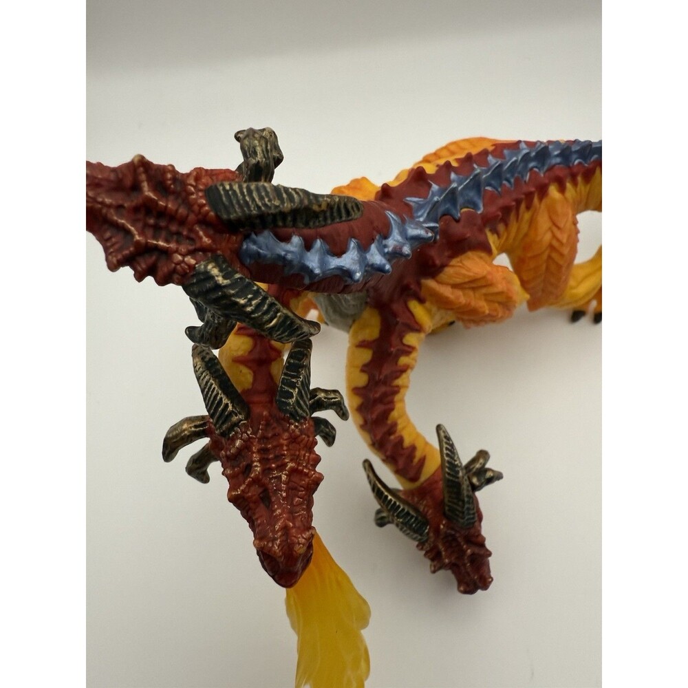 Safari Ltd Fire Breathing Three Headed Fantasy Mystical Creature Figure.